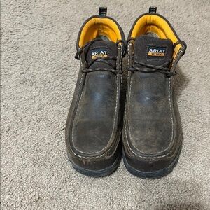 Ariat Brown Boots Durable Slip-On Design